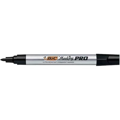 Bic markeerstift Marking Pro, ronde punt, zwart
