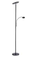 Just Light HANS 11709-18 Staande LED-verlichting LED 21.5 W, 4 W Zwart - thumbnail