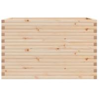 Plantenbak 110x60x68,5 cm massief grenenhout - thumbnail
