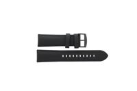 Horlogeband Armani AR1970 Leder Zwart 22mm - thumbnail