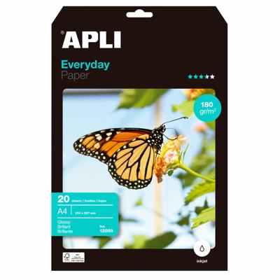 Apli fotopapier Everyday ft A4, 180 g, pak van 20 vel