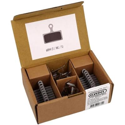 Elvedes Schijfremblok 6894t (10 paar) grijs