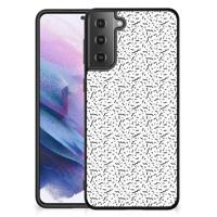 Samsung Galaxy S21 Plus Back Case Stripes Dots - thumbnail