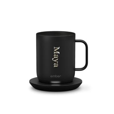 Gepersonaliseerde Ember Control Mug - Zwart - 295 ml