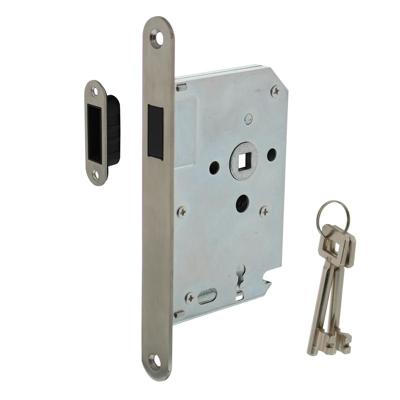 Intersteel Woningbouw magneet klavier dag- en nachtslot geborsteld RVS 55mm Intersteel Woningbouw magneet klavier dag- en nachtslot geborsteld RVS 55mm