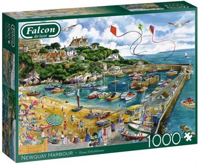 Falcon legpuzzel Newquay Harbour 1000 stukjes Falcon legpuzzel Newquay Harbour 1000 stukjes