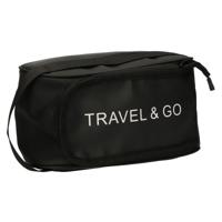 Traveller Toilettas travel & go zwart 15,5cm x 13,5cm - thumbnail