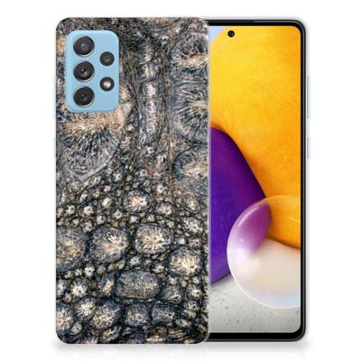Samsung Galaxy A72 | TPU Hoesje | Krokodillenprint