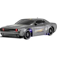 Amewi 1:43 RC auto Sportwagen Drift Sport Muscle Car Grijs Brushed 4WD RTR - thumbnail