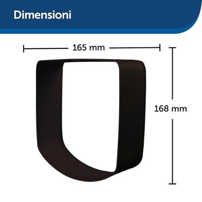 Verlengtunnel voor deur - PETSAFE - MICROSHIP - Bruin