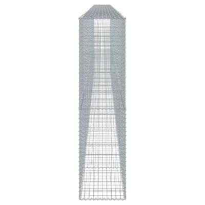 Schanskorf 1000x50x200 cm gegalvaniseerd ijzer zilverkleurig