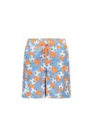 Tygo & Vito Jongens zwembroek AOP voetbal - Helder blauw - thumbnail