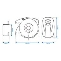 ProPlus automatisch kabel systeem 15 m - thumbnail