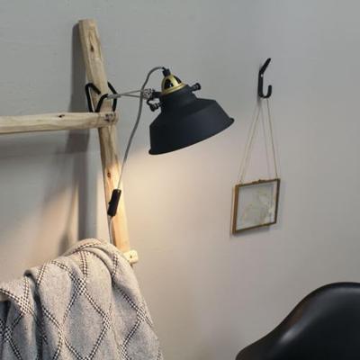 Steinhauer WandlampMexlite zwart met goud - 1320ZW