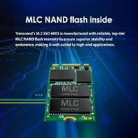 Transcend 32 GB SATA M.2 SSD 2260 harde schijf SATA 6 Gb/s Retail TS32GMTS600S - thumbnail