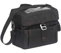 Newlooxs Vigo handlebar bag - sportieve stuurtas, waterdicht, verstevigd, reflecterend, zwart - thumbnail