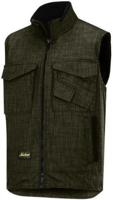 Snickers Workwear 4522 Wintervest Blended Olive - maat M - thumbnail
