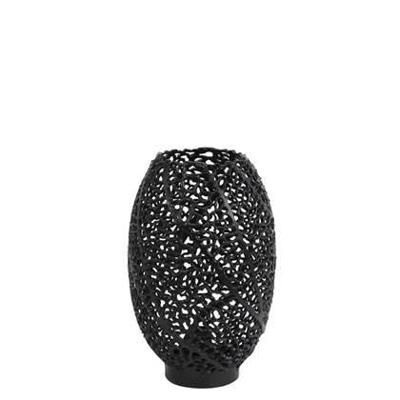 Light & Living Tafellamp 'Sinula' 33cm, mat zwart