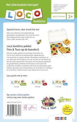 Zwijsen Loco Bambino Fien en Teun Pakket op de Boerderij Zwijsen Loco Bambino Fien en Teun Pakket op de Boerderij