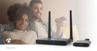 Draadloze HDMI©-Zender | Wi-Fi | 2400-5000 MHz | 30 m (gezichtsveld) | Maximale resolutie: Full HD - thumbnail