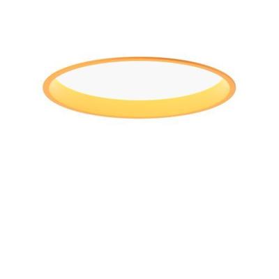 Louis Poulsen Circle Recessed 450 Plafondlamp - 3000K Opaal Dali - Geel