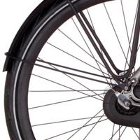 Cortina spatbordstang achter 28 mozzo jet black matt - thumbnail