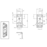 Datalogic 95ACC1470 Montagehoek ST-5072 1 stuk(s) - thumbnail