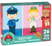 Luna Puzzel Beroepen Junior 29 X 22 Cm Karton 26 Stukjes - thumbnail