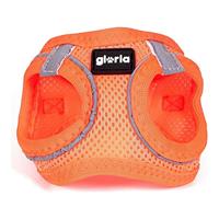 Hondentuigje Gloria Air Mesh Trek Star Verstelbaar Oranje L (33,4-35 cm) - thumbnail