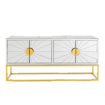 Kare Design Queen Dressoir - B162 X D40 X H77 Cm - Spiegelglas