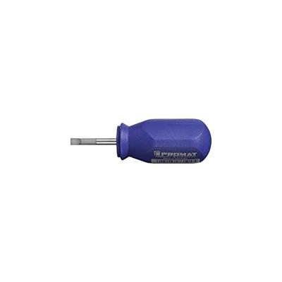 Promat/Tecwerk Schroevendraaier | snedebreedte 4 mm | klinglengte 25 mm 1-componentengreep | ronde kling - 4000827011