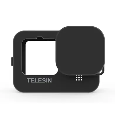 Telesin Beschermhoes siliconen voor GoPro 9/10/11/12, zwart