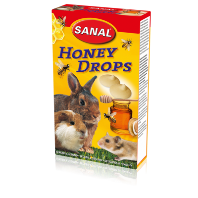 Honey drops knaagdier 45gr Sanal Beeztees - Sanal