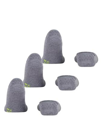 FALKE 3-paar unisex Footies die niet afzakken - Cool Kick - Kousenvoetjes voor dames en heren - Sokken in loafers - Anti-slip