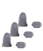 FALKE 3-paar unisex Footies die niet afzakken - Cool Kick - Kousenvoetjes voor dames en heren - Sokken in loafers - Anti-slip - thumbnail