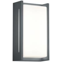 LED Wandlamp Tuinverlichting Buiten 8W 3000K IP54 Antraciet Aluminium - thumbnail