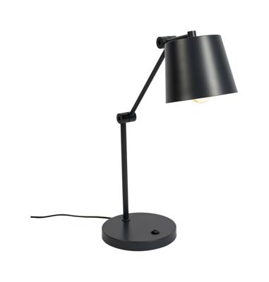 ZILT Tafellamp 'Bret' 60cm hoog, kleur Zwart