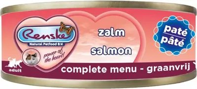 Renske verse paté zalm 70gr kattenvoer