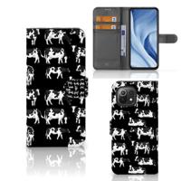 Xiaomi 11 Lite 5G NE | Mi 11 Lite | Telefoonhoesje | Met pasjeshouder | Koetjes - thumbnail