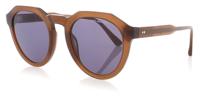 Daniel Hechter zonnebril DHS214 dames rond cat. 3 bruin/paars - thumbnail