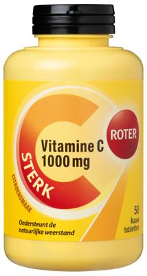 Roter Vitamine C 1000mg 50 Kauwtabletten