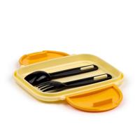 Jolly Rogers Piraat Clip Bento Box Lunchtrommel met bestek - thumbnail