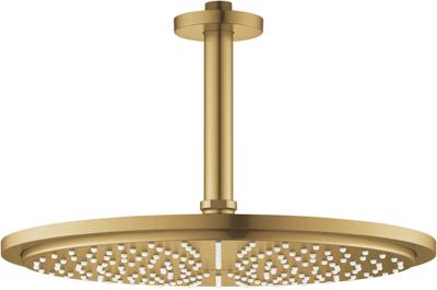 GROHE Rainshower Cosmopolitan 310 Hoofddouche - 31cm - 1 straalsoort - plafondarm 14.2cm - geborsteld cool sunrise 26067gn0