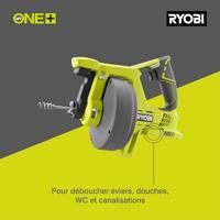 Ryobi Accu-Ontstopper R18DA-0 pijp reinigingsapparaat - thumbnail