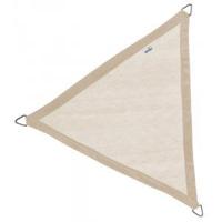 Nesling Coolfit schaduwdoek driehoek zand 5 x 5 x 5 meter - thumbnail
