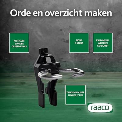 Raaco Super Clip Tanghouder type 5 (3st.) 17mm - 110808 - 110808 - thumbnail