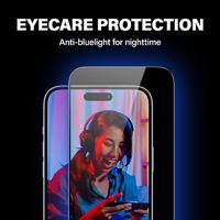 PanzerGlass Eyecare 2813 Screenprotector (glas) Apple iPhone 15 1 stuk(s) Blauwlichtfilter - thumbnail