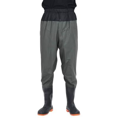 VidaXL Waadpak met laarzen maat 45 donkergroen VidaXL Waadpak met laarzen maat 45 donkergroen