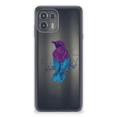 Motorola Edge 20 Lite Telefoonhoesje met Naam Merel Motorola Edge 20 Lite Telefoonhoesje met Naam Merel