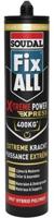 Soudal fix -all x-treme power x-press | montagelijm | zwart | 280 ml - 155119 - thumbnail